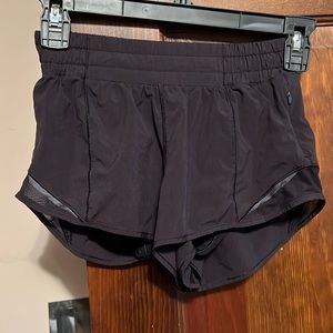 Black LuLu Lemon Hotty Hot low rise